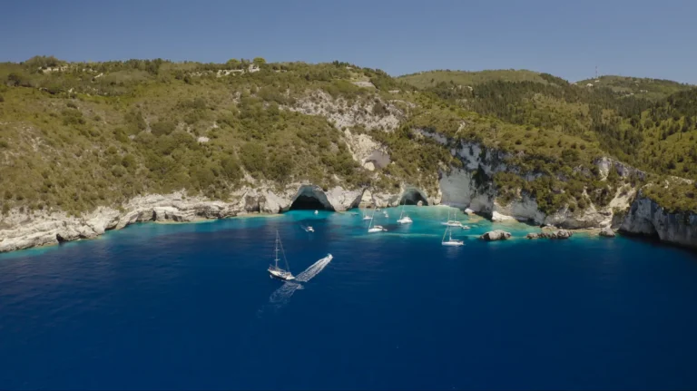 Paxos Blue Caves